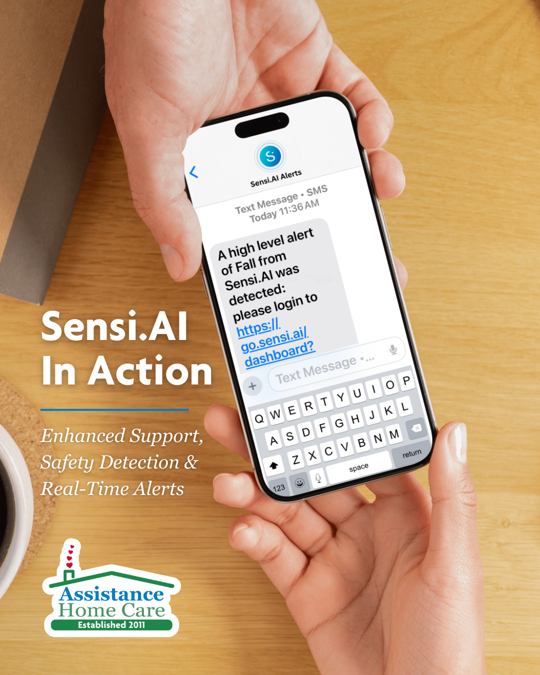 Sensi.AI used by Assistance Home Care